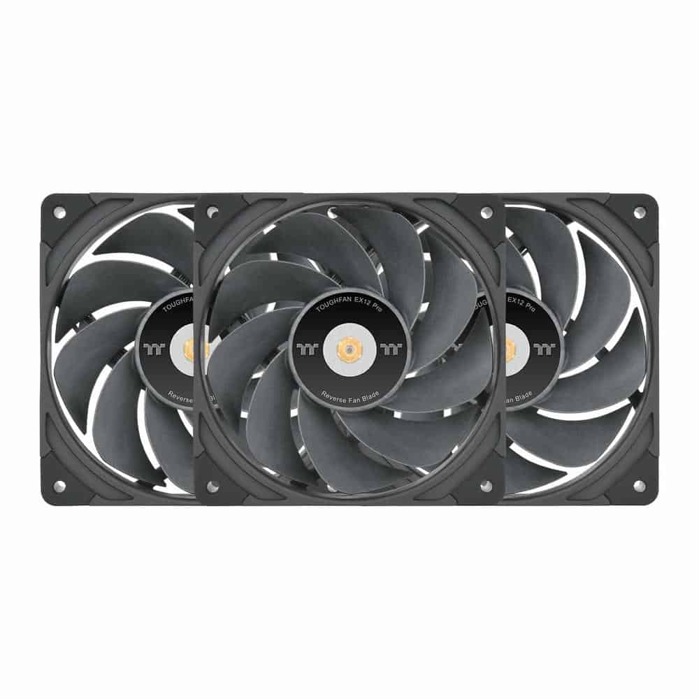 (image for) Thermaltake TOUGHFAN EX12 Pro PWM Fan - Swappable Edition (3 Pack)